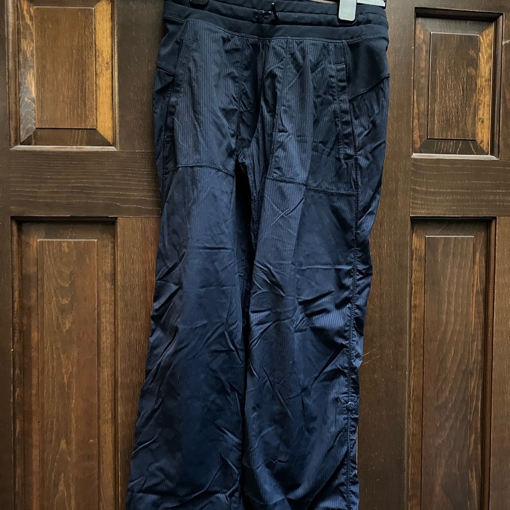 Girls Iviva Blue with a faint stripe going down the   pants.   Size 12